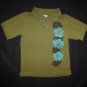 Gymboree Green Hibiscus Boys Short Sleeve Polo Shirt Size 5