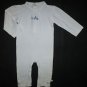 Noukie's Boutique Baby Girls White Long Sleeve Romper Sleeper 3 Months