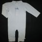 Noukie's Boutique Baby Girls White Long Sleeve Romper Sleeper 3 Months