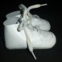 Foot Mates Baby Boys White Leather Sneakers Crib Shoes 3-6 Months