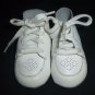 Foot Mates Baby Boys White Leather Sneakers Crib Shoes 3-6 Months