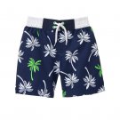 NWT Crazy 8 Boys Palm Tree Swim Trunks Swimsuit Size 2T