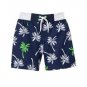 NWT Crazy 8 Boys Palm Tree Swim Trunks Swimsuit Size 2T