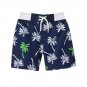 NWT Crazy 8 Boys Palm Tree Swim Trunks Swimsuit Size 2T