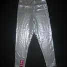 NWT 365 Kids Garanimals Girls Silver Shimmer Leggings Size 4