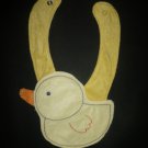 NEW Carter's Duck Yellow Terry Cloth Teething Unisex Baby Bib
