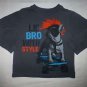 The Childrens Place Boy "Lil Bro with Style" Gray Long Sleeve Shirt 2T
