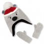 NWT The Children's Place Boys Santa Bear Hat Mittens Set 6-12 M 12-24 M 2T 3T