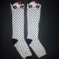 Gymboree Holiday Panda Girls Knee Socks 3-4 years