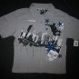 NWT Sk8r Boys Short Sleeved Gray Skateboard Polo Shirt Size 4/5