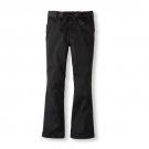 NWT The Childrens Place Girl Black Uniform Pants Size 4 P