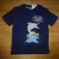 NWT Gymboree Gone Surfing Shark Baby Boys Blue Short Sleeve Shirt 12-18 Months