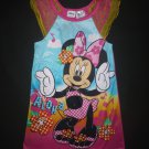 Disney Minnie Mouse Pink Hula Hawaii Girls Night Gown 4T