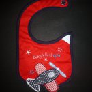 NEW Carter's Unisex Baby's 1st 4th of July Teething Baby Bib Water Resistant