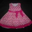 Lilybird Girls Pink Butterfly Sleeveless Easter Dress Size 4T
