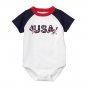 NWT Gymboree Red, White & Cute Baby Boy 4th of July USA Bodysuit 6-12 Months
