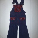 Vintage Denim Duds Baby Girl Blue Jean Overalls 2T
