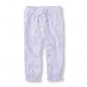 NWT The Children's Place Girls Purple Glitter Star Cuffed Active Pants 4T