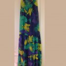 Mossimo Womens Sleeveless Floral Maxi Dress Small