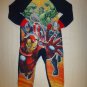 Marvel Avengers Boys Fleece Sleeper Blanket Pajamas Size XS 4/5