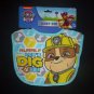 NWT Nickelodeon Paw Patrol Rubble Terry Cloth Baby Teething Bib