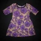 Marmellata Baby Girls Purple Floral Easter Dress 18 Months