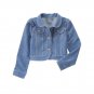 NWT Gymboree Spring Prep Baby Girls Blue Stretch Denim Jacket 12-24 Months
