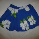 Hollister Junior Womens Blue Floral Skirt Size XS