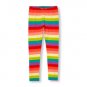 NWT The Children's Place Girls Striped Leggings XS Size 4