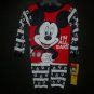 NWT Disney Mickey Mouse Toddler Boys 2 Pc Red Cotton Pajamas Set 3T