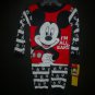 NWT Disney Mickey Mouse Toddler Boys 2 Pc Red Cotton Pajamas Set 3T