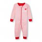 NWT The Children's Place Pink "I Love Daddy" Romper Stretchie Sleeper Pajamas 2T