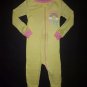 NWT The Children's Place Yellow Rainbow Romper Stretchie Sleeper Pajamas 18-24 M