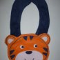 NEW Carter's Tiger Orange Terry Cloth Baby Boy Teething Drool Bib