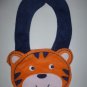 NEW Carter's Tiger Orange Terry Cloth Baby Boy Teething Drool Bib