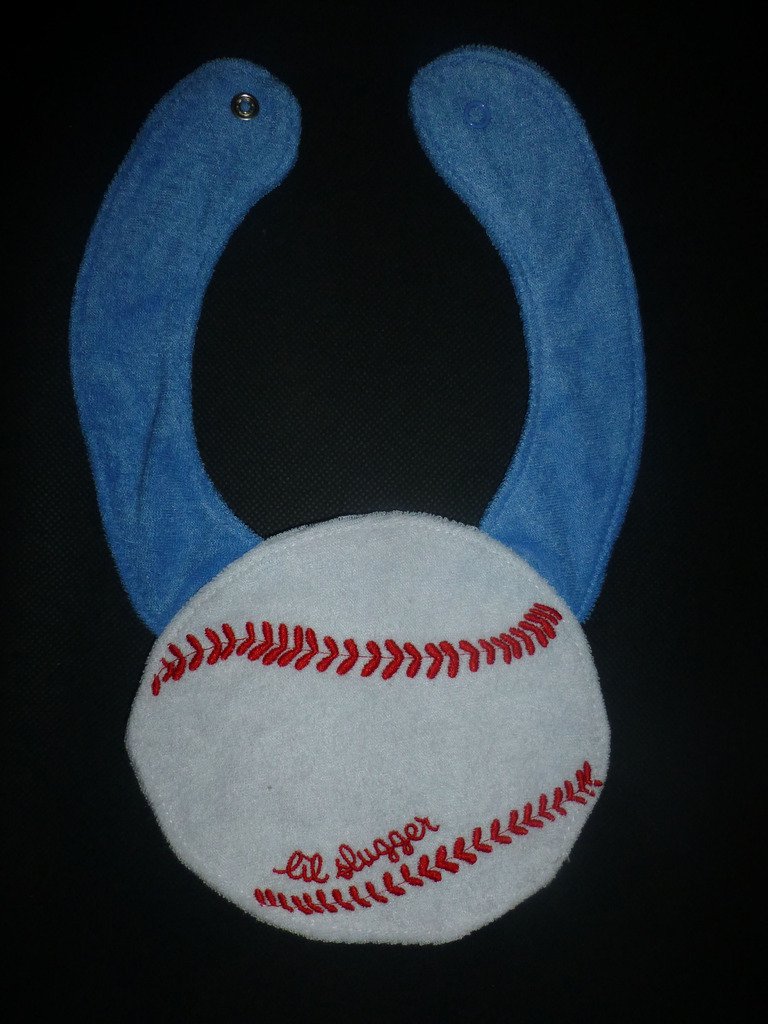 NEW Carter's Baseball  "Lil Slugger" Baby Boys Terry Cloth Teething Drool Bib