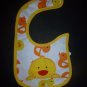 NEW Carter's Yellow Duck Unisex Baby Water Resistant Teething Drool Bib