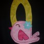 NEW Carter's Pink Bird Baby Girl Terry Cloth Teething Drool Bib