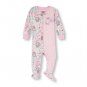 NWT The Children's Place "Cool Like Daddy" Purple Cat Footed Sleeper Pajamas 5T