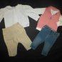 Baby Girl Spring Summer Clothes Lot 3-6 M Gap Mud Pie Carters Chaps Burts TCP