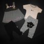 Baby Girl Spring Summer Clothes Lot 3-6 M Gap Mud Pie Carters Chaps Burts TCP