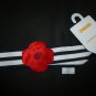 NWT Gymboree Brightest In Class Striped Red Flower Hair Headband 4th of July