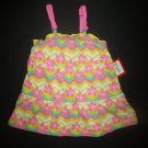 NWT Kidgets Baby Girl Yellow Floral Hibiscus Sleeveless Dress 18 Monrhs