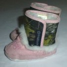 Magellan Baby Girls Camouflage Boots Crib Shoes Size Small 1-2 0-6 Months