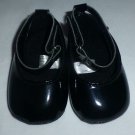 Stepping Stones Baby Girls Black Mary Jane Ankle Strap Crib Shoes Size 2