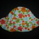Gymboree Baby Girl Floral Sun Hat 3-6 Months