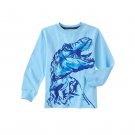 NWT Gymboree Mix N Match Dinosaur Baby Boy Blue Long Sleeve Shirt 12-18 Months