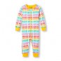 NWT The Children's Place Girls "Awesome" Romper Stretchie Sleeper Pajamas 3T