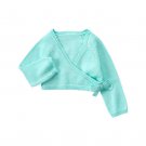NWT Gymboree Ballet Class Girls Turquoise Aqua Cropped Cardigan Sweater 12-18 M