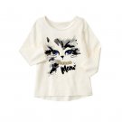 NWT Gymboree Catastic Baby Girl White Meow Shirt Striped Leggings Outfit 18-24 M